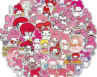 My Melody Sticker Set (50 Stickers)