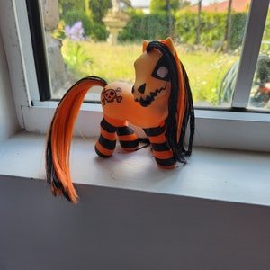 Hallow-Queen, Custom Halloween my little pony horror jack-o-lantern pumpkin