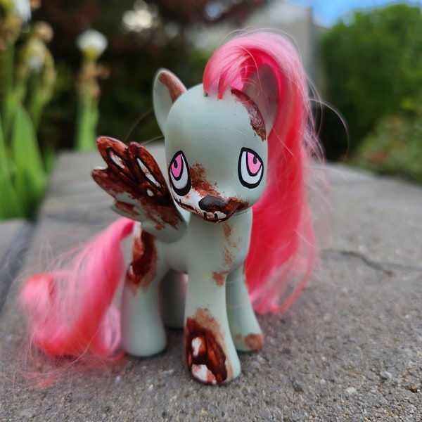 Dearly Departed, Zombie my little pony custom horror Halloween mlp
