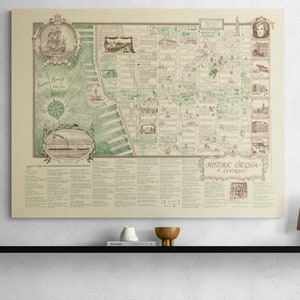 Mapa antiguo de Chelsea, Nueva York, 1939, calles ilustradas, mapa histórico antiguo, impresión de Manhattan, póster, arte de pared, decoración retro para el hogar, regalo