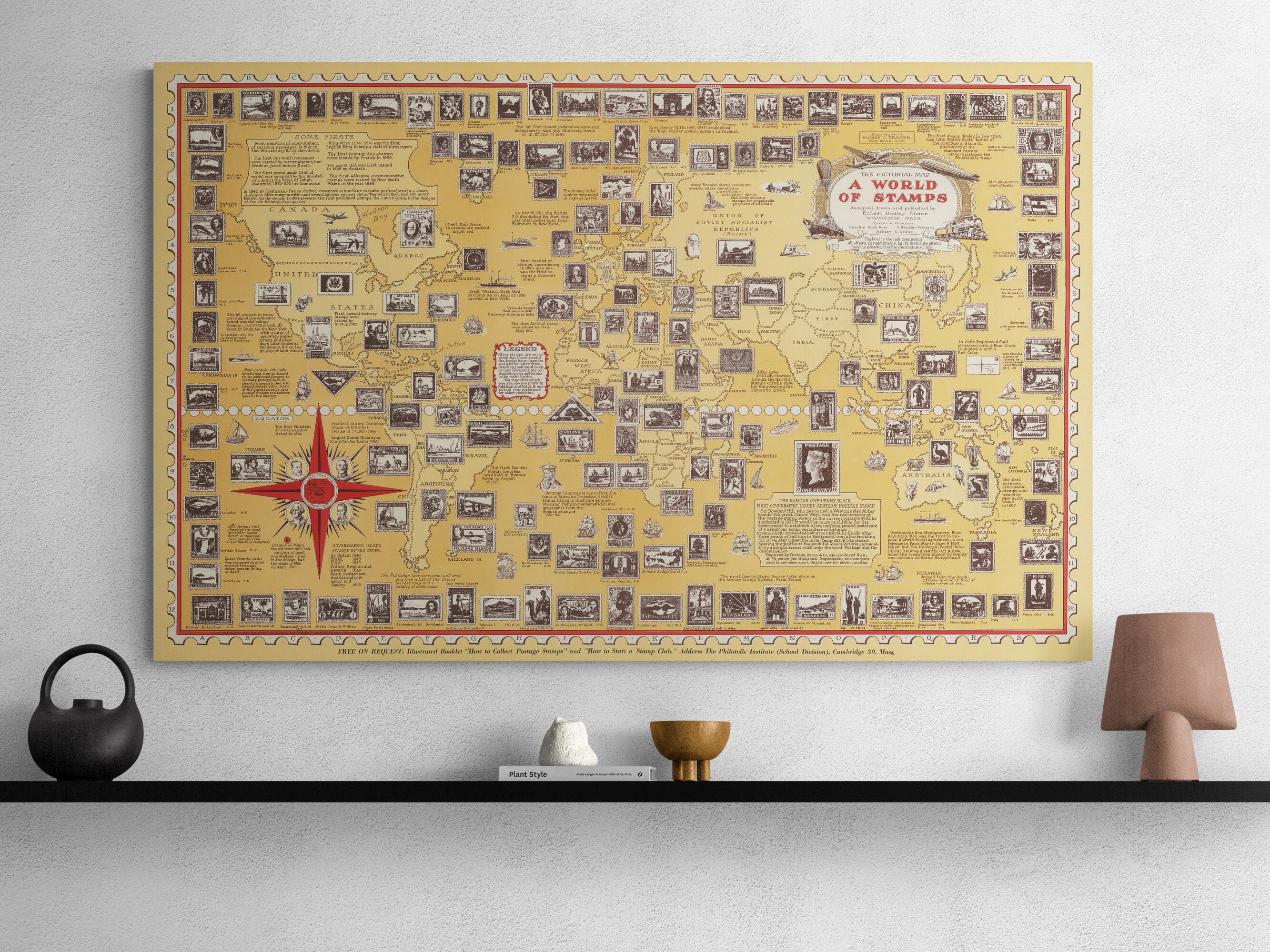 海外向けに発行された往復葉書である発行初日の1959年4月1日のスタンプ、超希少 海外向けに発行された往復葉書である発行初日の1959年4月1日のスタンプ