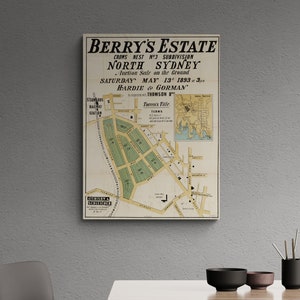 Berrys Objekt St Leonards 1893 Vintage Landkarte Stadtplan Stadtplan Stadtplan Stadtplan Stadtplan Antique Druck Poster Wand Kunst Retro Wohnkultur Geschenk