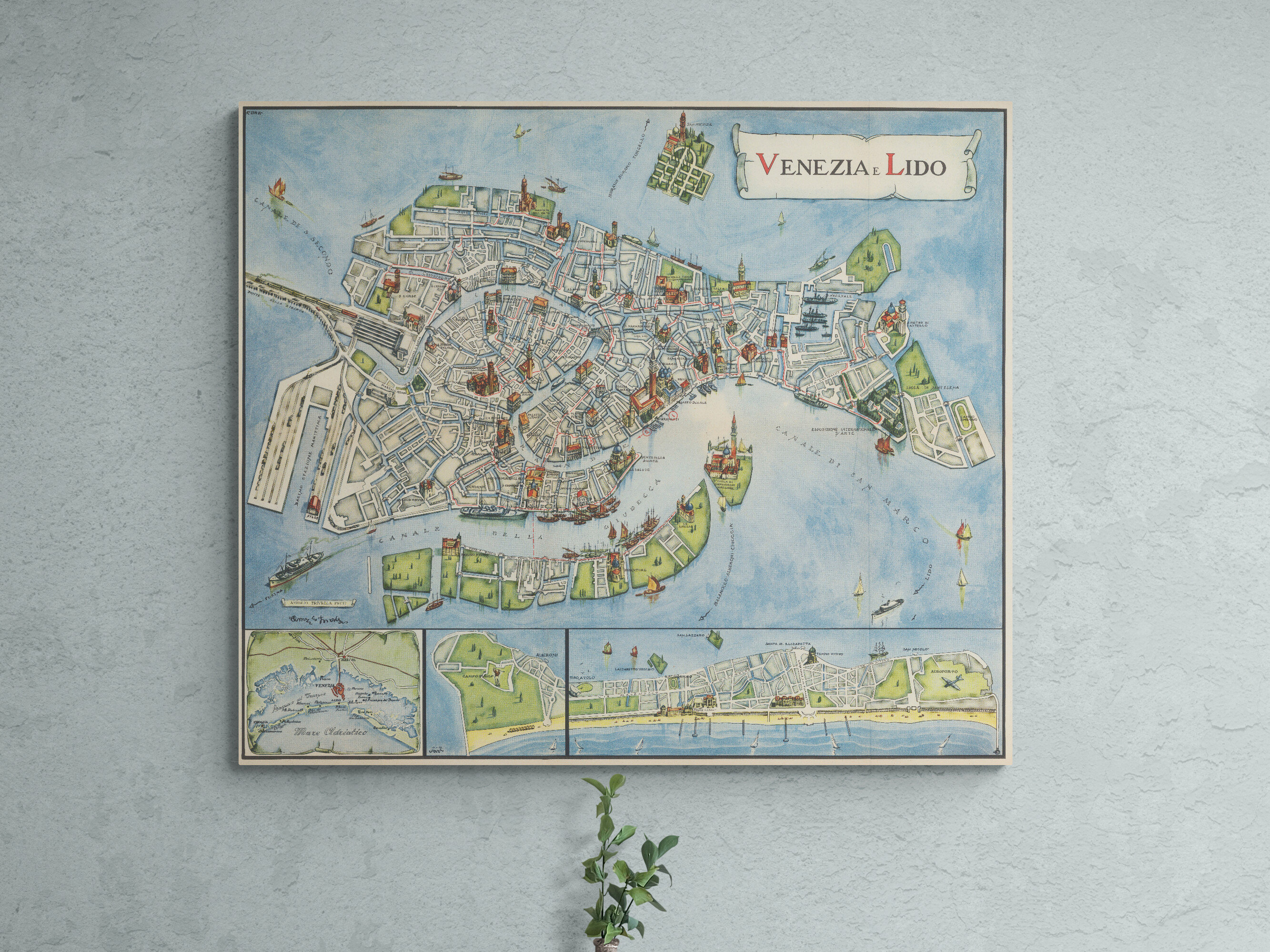 イタリア製 古地図 オールドマップ ガラス 額絵 アンティーク アンティークマップ 原本（額装つき） – SWEDEN AND NORWAY – | アイ