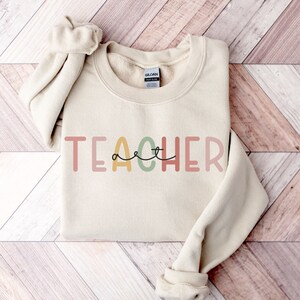 Art Teacher Sweatshirt, Teacher Gifts, Elementary School Teacher Shirt, Group Teacher, Crewneck Sweatshirt, Comfort Color Top
