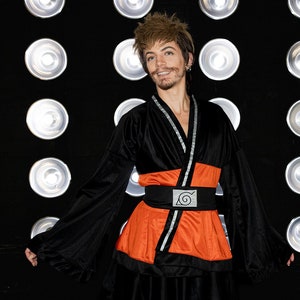 Yukata Dress Cosplay Ninja Village Leaf