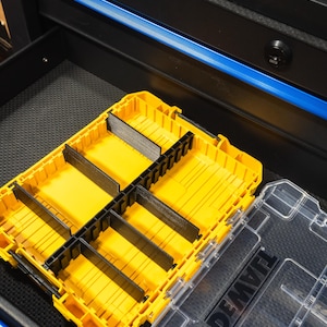 DeWalt medium ToughCase-verdelers compatibel met ToughCase+ | Set van 6