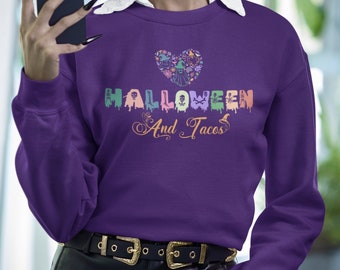 Halloween Tacos Lover Shirt, Halloween Tacos Lover Sweatshirt, Tacos Lover, Halloween Sweater, Tacos Lover, Halloween Sweatshirt, Tacos