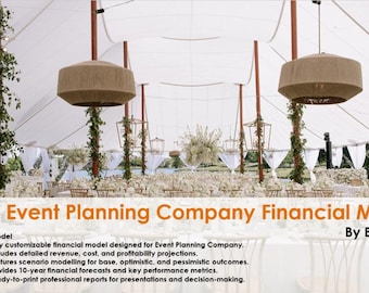 Event Planning & Management Financial Model (10-Year Forecast)