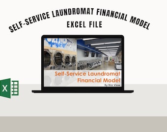 Self-Service Laundromat Financial Model and Budget Control Template