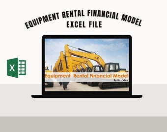 Equipment Rental Business Financial Model