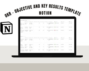 Notion Template Team OKR Notion OKR OKR Tracker Notion Business Notion Template Team OKR Notion OKR OKR Tracker Notion Business