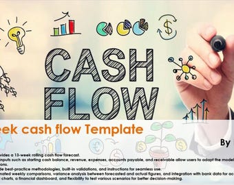 13-Week Cash Flow Forecast Template