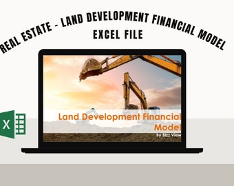 Real Estate - Land Development Financial Model