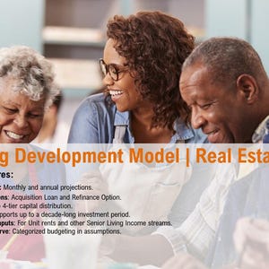 Senior Living Development Model - Real Estate Pro-forma