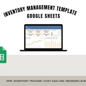 Inventory Management Template | Inventory Tracker | Inventory Profit  Analysis | Google Sheet