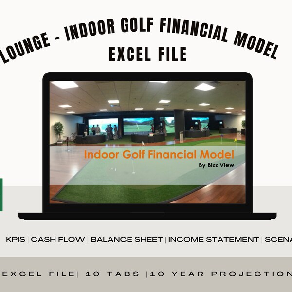 lounge - Indoor Golf Financial Model | bowling alleys | miniature golf, bars | lounges