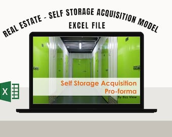 Bienes Raíces - Modelo de Adquisición de Self Storage