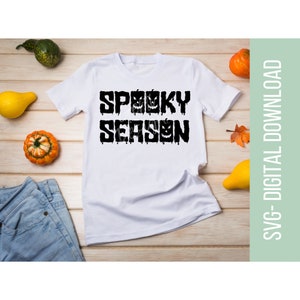 Spooky Season svg, spooky svg, Halloween svg, happy Halloween svg, spooky, SVG Cut Files