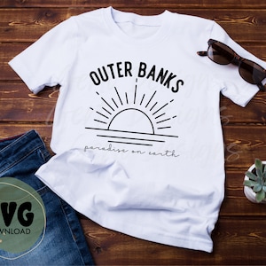 Outer Banks SVG, Pogue Life SVG, paradise on earth svg,  Outer Banks Shirt svg, SVG Files, Outer Banks Pogue Life svg