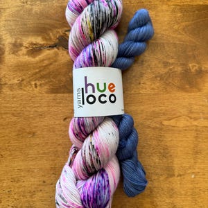 Yarn Destash - Zestaw skarpetek Phyllis Hue Loco | New Beginnings, waga palcowa