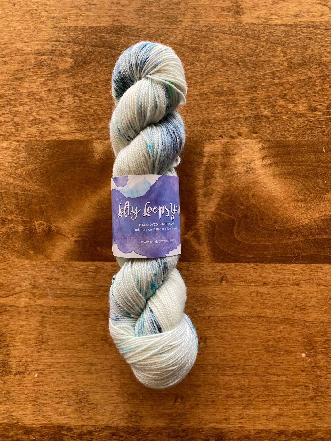 Yarn Destash Lofty Loops Yarns Lofty Sock Dashing Through Etsy