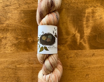 Yarn Destash - Made by Hailey Bailey, Classic Sock | Squirrel Cuckoo, Fingering Weight