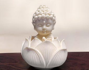 Baby Shakyamuni Statue | Baby Buddha Statue | Sage of the Shakyas Statue | Cute Zen Statue | Indoor Buddha Statue