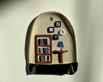Hand-Built Ceramic Wall Hanging