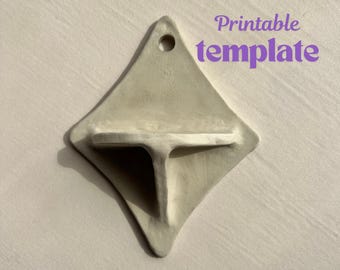 Ceramic Candle Sconce Template