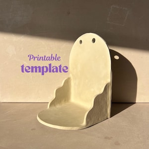 Clay Template, Pottery Template, Ceramic Shelf Template, Slab Building Vessel, DIY Ceramics, DIY Pottery, Clay Tools, Ceramic Shelf