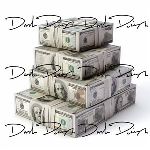 MONEY PNG, STACK of Money, 100 Dollar Bill Png, Money Clipart, Trending Png, Digital Download Pintable Money Background Cash Clipart Png
