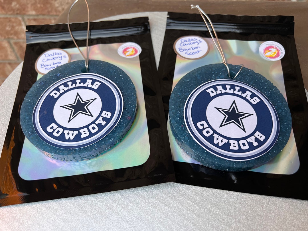 DALLAS COWBOYS Car Freshie Football Car Freshie Lets Go Cowboys NFL