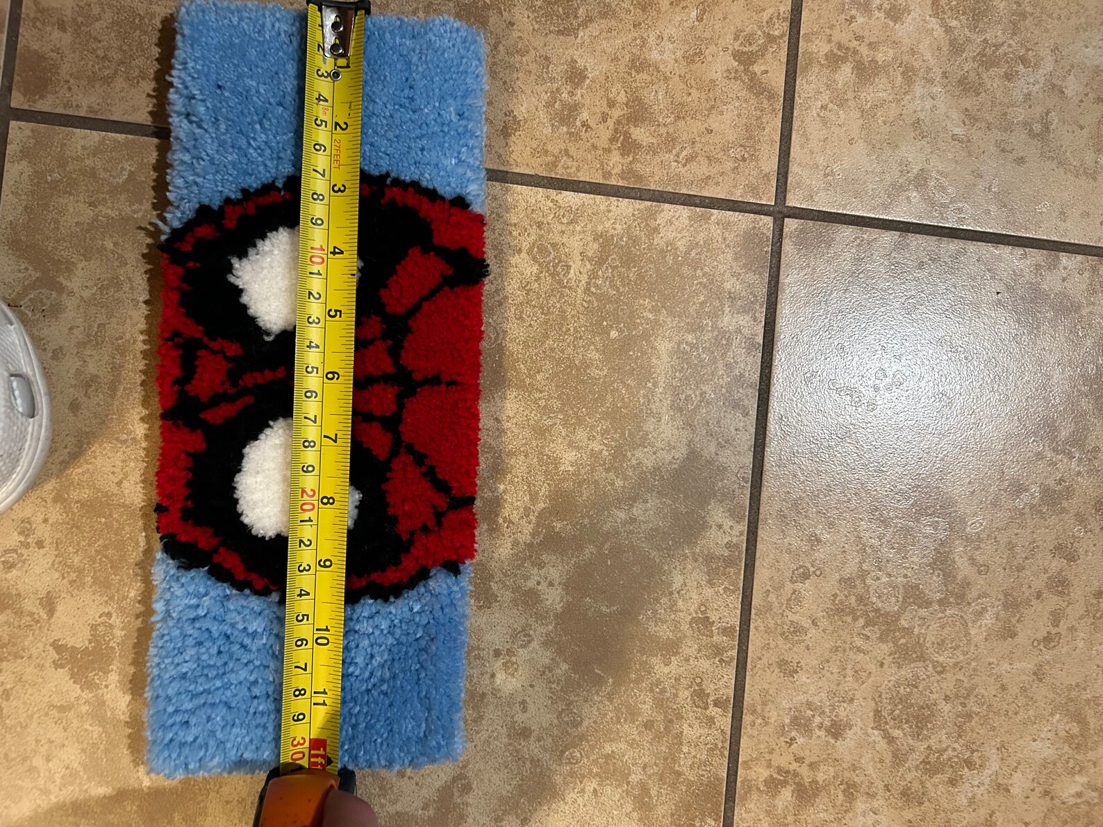 Tufted Keyboard Wrist Rest Rug 100 Percent Handmade Etsy