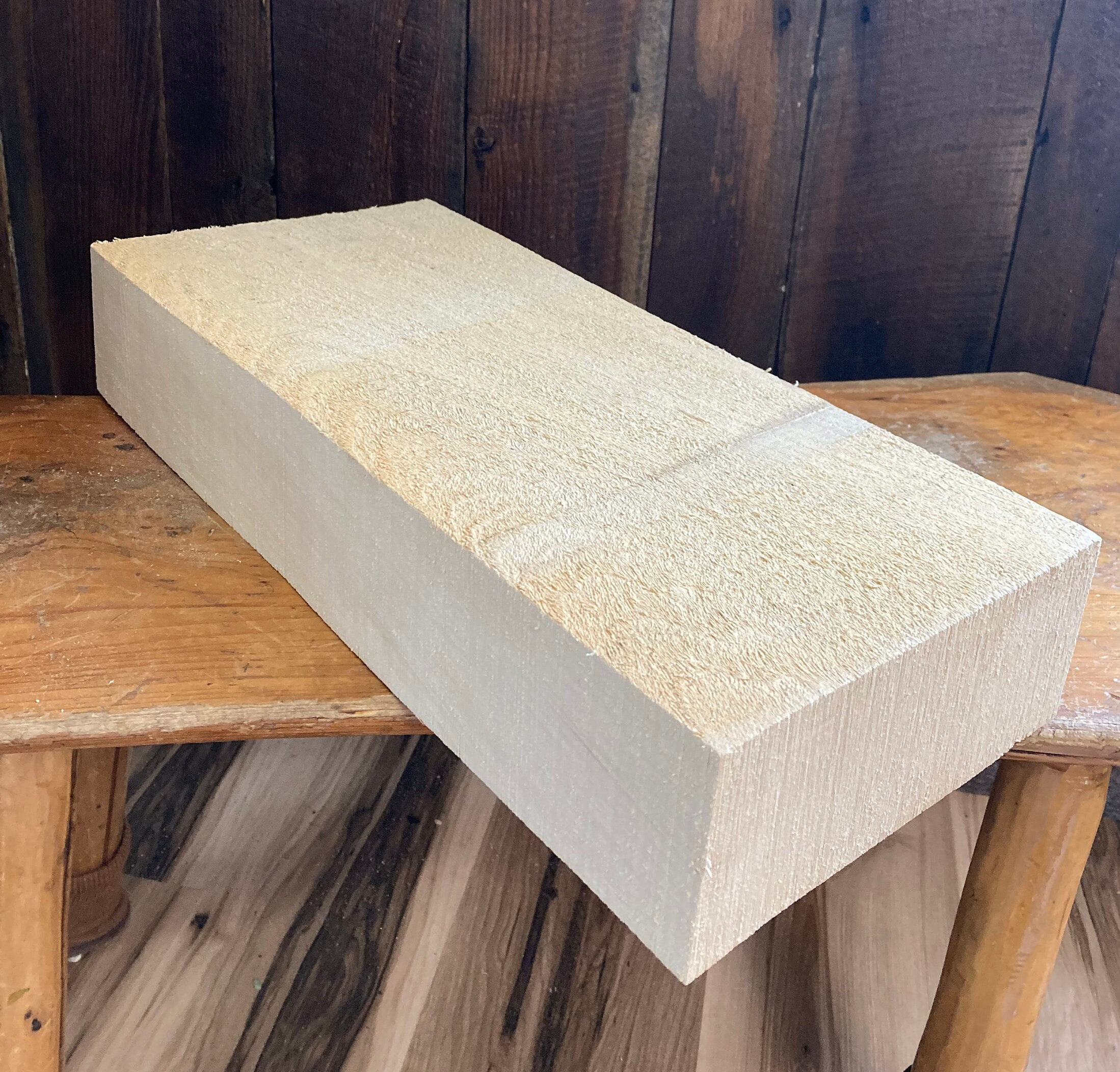 Tupelo Carving Wood 3 Thick Etsy