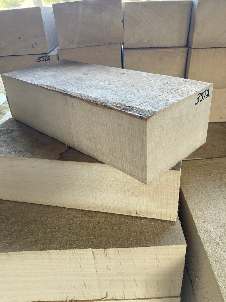 Tupelo Carving Wood 3 Thick Etsy