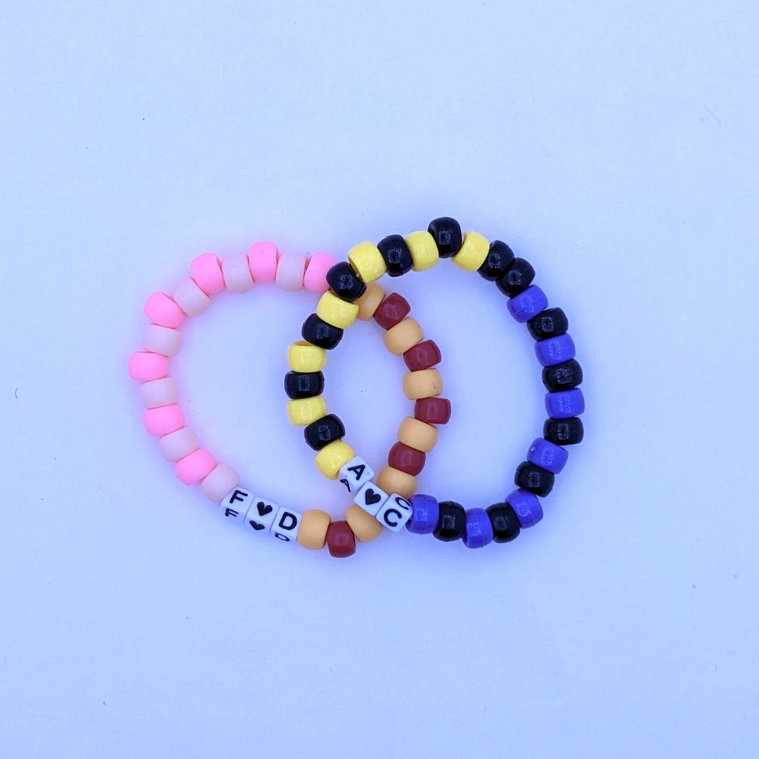 Kandi Ship Bracelet Personalized Ship Kandi Bracelet Kandi Etsy