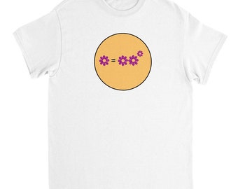 Flower Equation - T-shirt Crewneck unisexe poids lourd