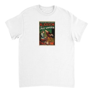 The Jazz Singer - Heavyweight Unisex Crewneck T-Shirt