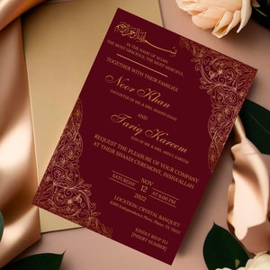 Shaadi invitation top