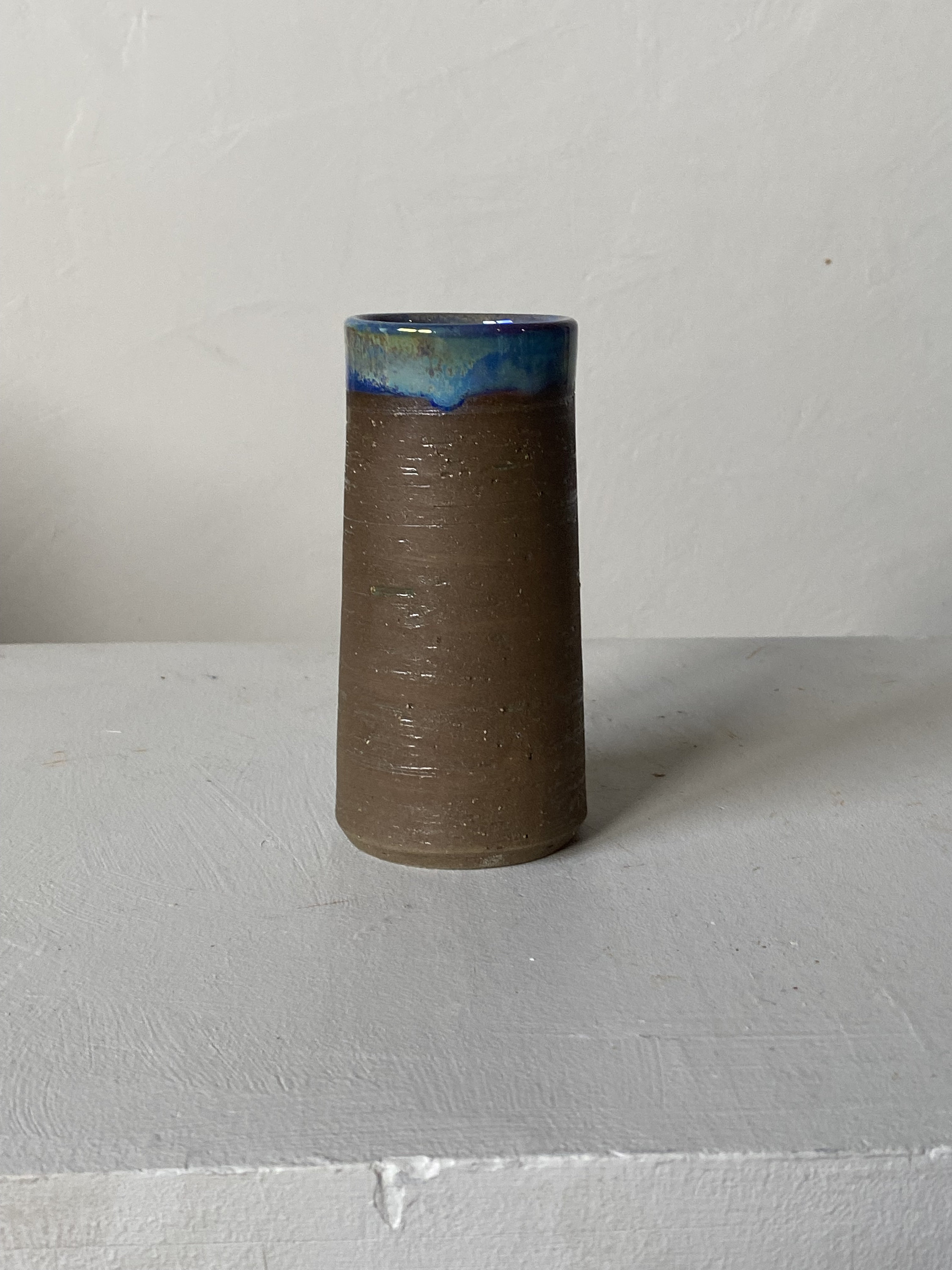 Sven Hofverberg, Vase, Stoneware, Sweden, 1960s For Sale at