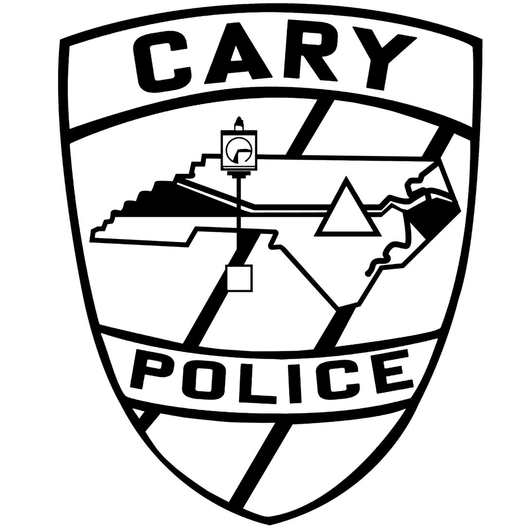 Cary Police Department Patch Outline Vector SVG JPEG PNG Etsy