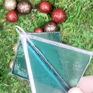 Stained Glass Ornament Suncatcher 3D Diamonds: Various colors