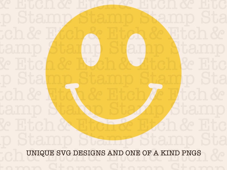 Smiley Face Svg Smiley Svg Happy Face Svg Yellow Smiley Etsy