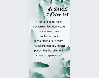 2 Peter 2:19 scripture bookmark for christian