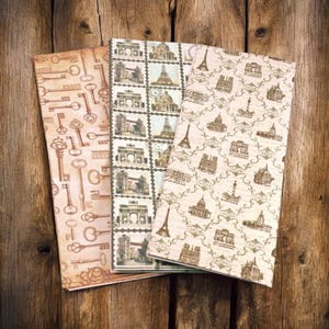 Mod Podge French Design Craft Papers - scrapbooking, decoupage, journaling, ephemera, paper craft, France, tiles, glass, card, Paris