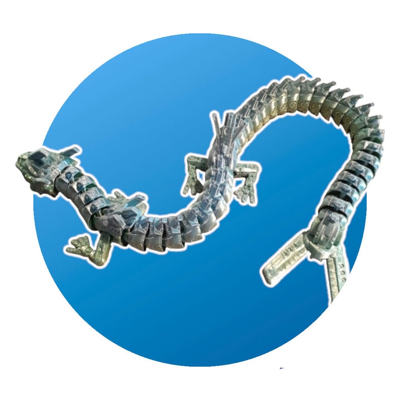 Articulated Mechanical Dragon Etsy