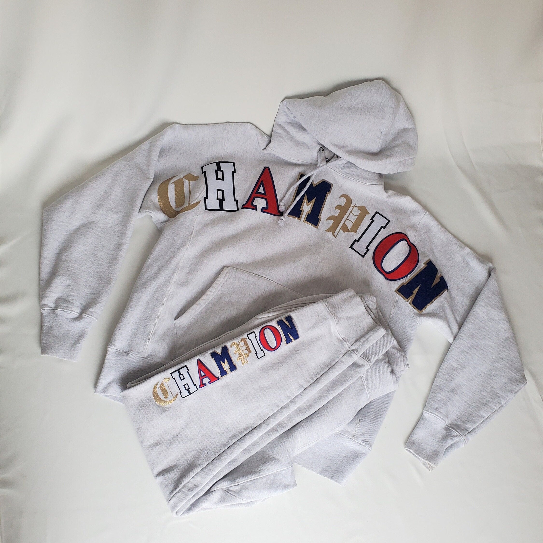 Champion Sweatsuit - Etsy