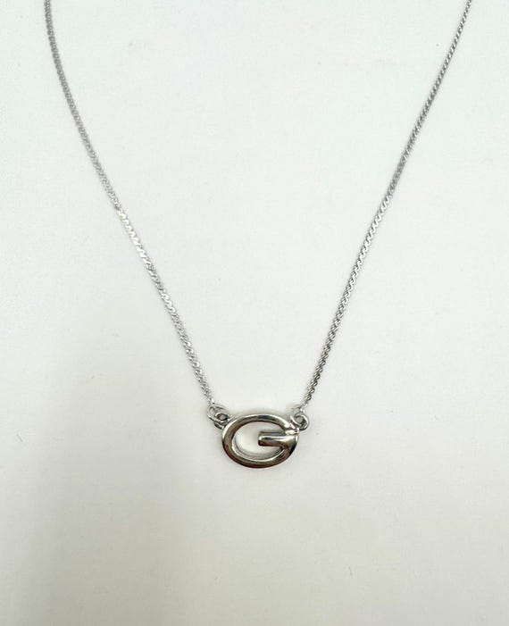 Vintage Signed GIVENCHY “G” Logo Silver Tone Couture Serpentine