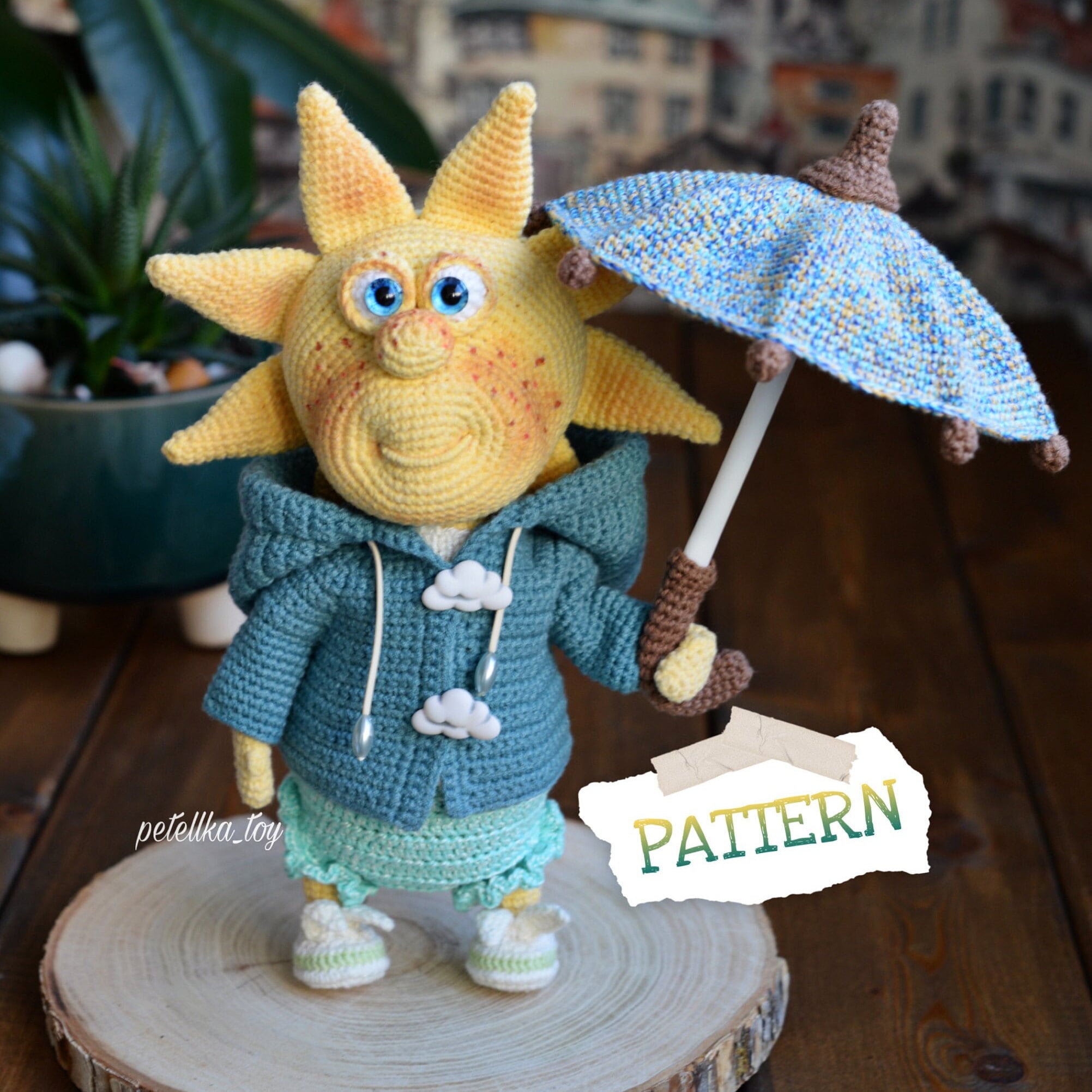 Sun Amigurumi Doll Pattern