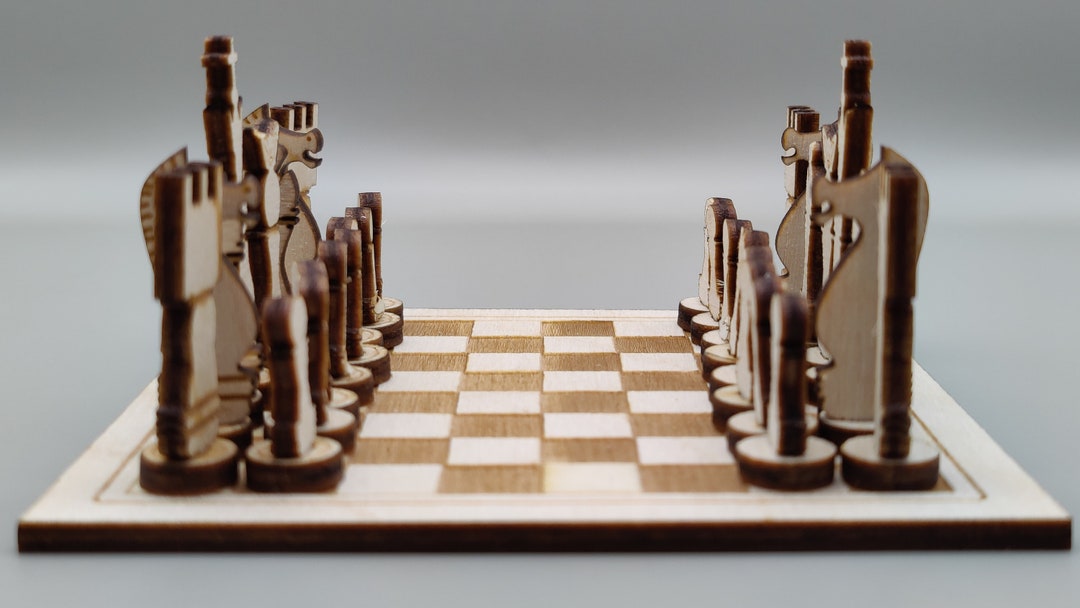 Mini Chess/mill/checkers laser Cut Vector Coaster SVG, Dxf, PDF Chess